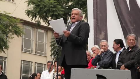 Discurso AMLO contra reforma energetica 8 septiembre 2013