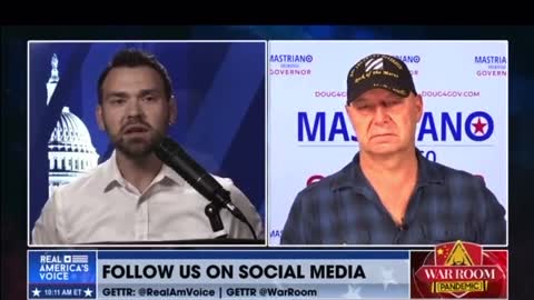 The War Room continues: Jack Posobiec has Doug Mastriano on this morning