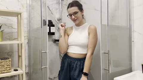 [4K] Transparent Clothes Dry vs Wet Try on Haul 2024