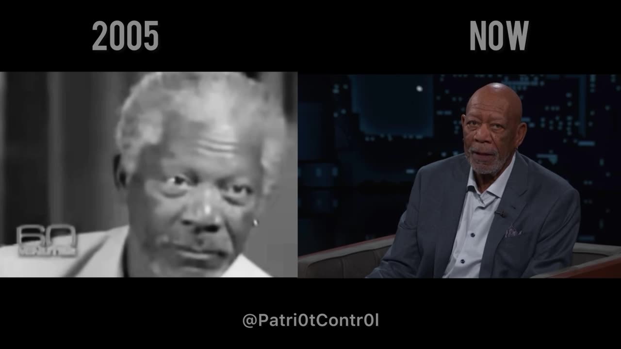 Morgan Freeman on racism 2005 vs 2024,what changed?