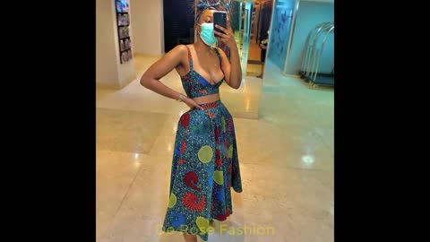 2022 Latest Cute Ankara Styles Dresses; Unique Beautiful African #Ankara Dress For Afric Queens
