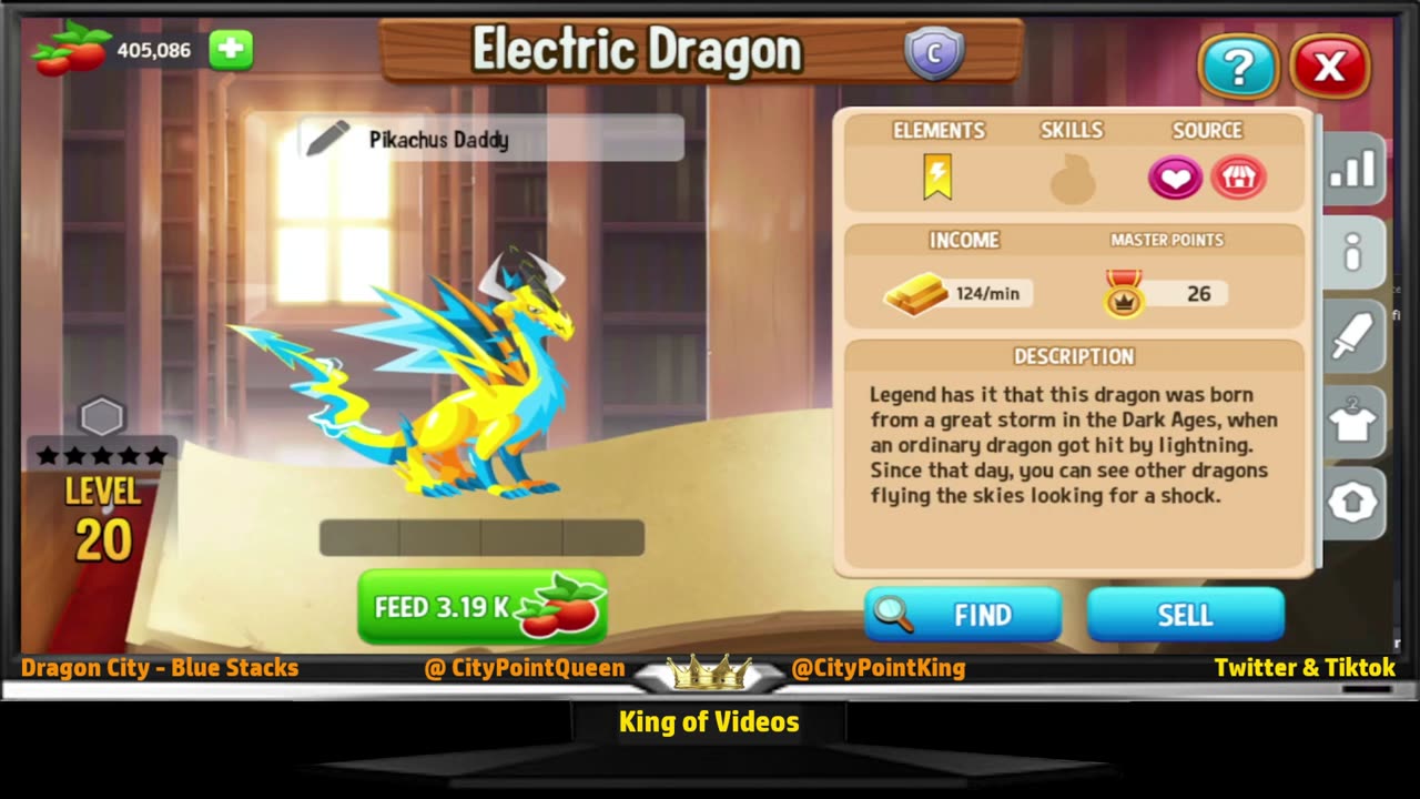 Dragon City - Electric Dragon