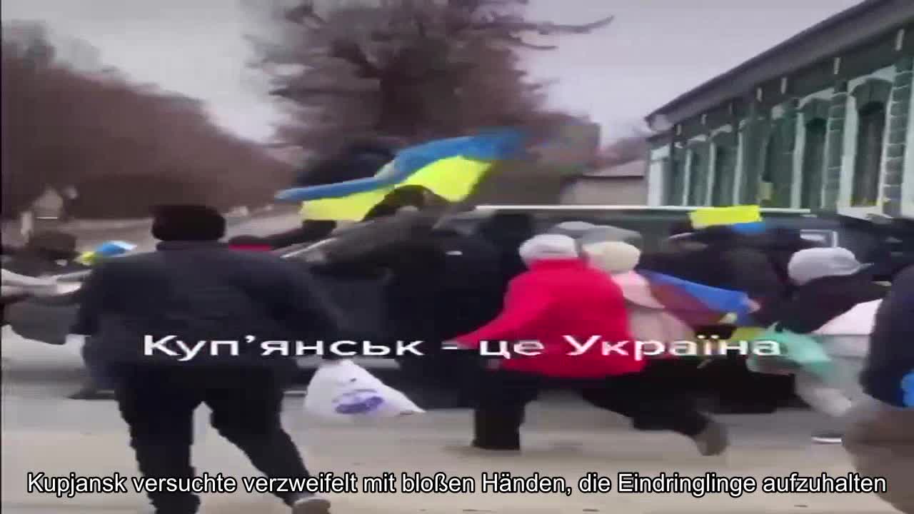Ich möchte Sie daran erinnern, wie die Einwohner von Kupjansk zu Beginn des Krieges verzweifelt und