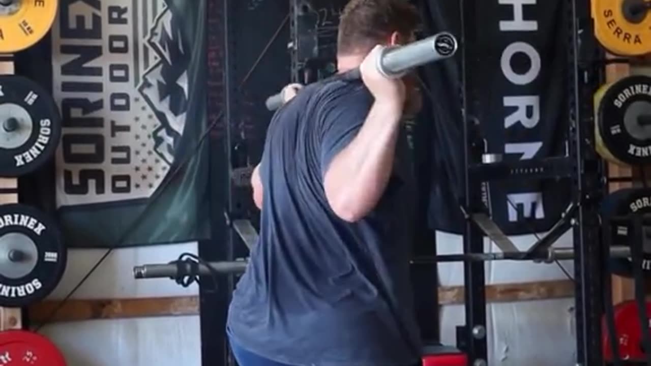 USA Olympic star Ryan Crouser practices his technique in shot put