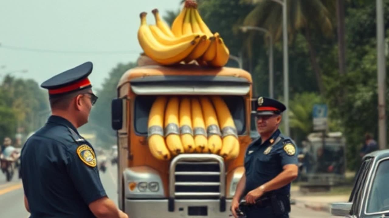 The Hilarious Banana Heist of 1950 #truecrimeallthetime #facts #caper