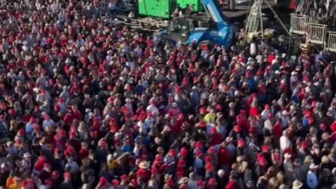 President Donald Trump's return rally in Butler, Pennsylvania had over 100,000 attendees.