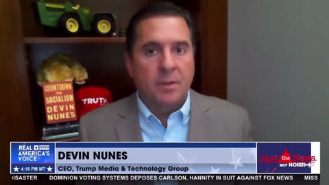 Nunes makes a crucial point about the usefulness of Truth Social in this current information war.