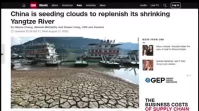 CHINA DECLARES WAR ON MOTHER NATURE