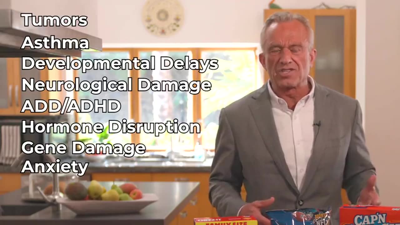 Robert F. Kennedy Jr wants everyone to know how our food is being poisoned