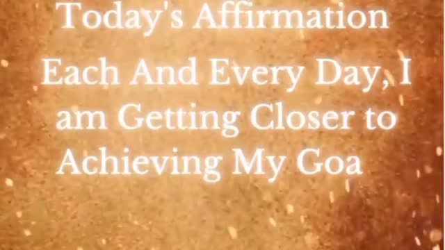 Affirmations of the day ✨