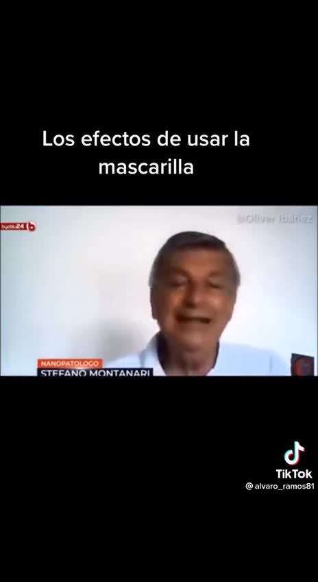 Los efectos de usar las mascarillas Coronavirus Covid 19 Plandemia Stefano Montanari