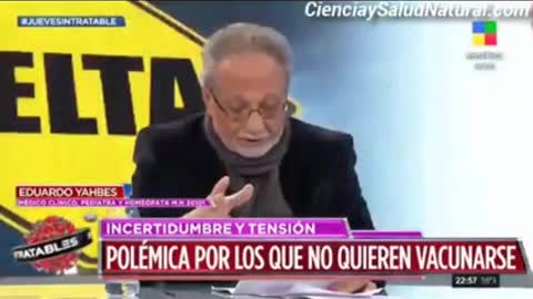 Non ci sono solo presentatori italiani stolti, anche in argentina