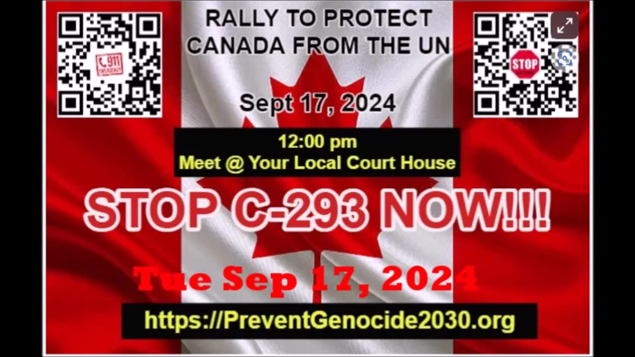 Urgent Call to All Canadians 13-Sep-2024