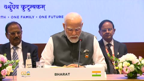 PM Modi addresses at the partnership for global infrastructure and investment