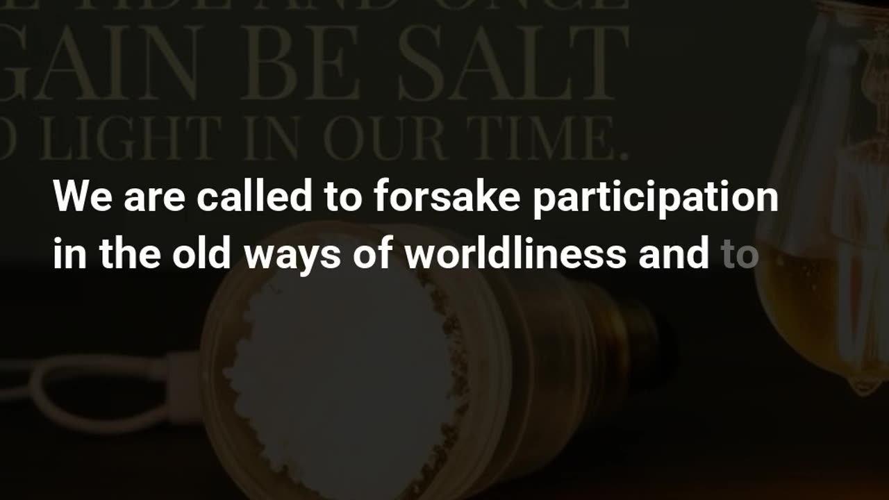 Salt and Light