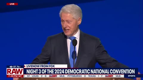 Bill Clinton delivers remarks at the DNC | LiveNOW from FOX