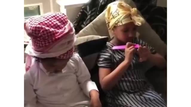 Don't make me kick u out jannah" Funny video for 2 twins