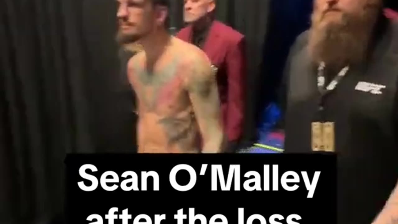 O’Malley after losing his belt #NocheUFC #UFC306