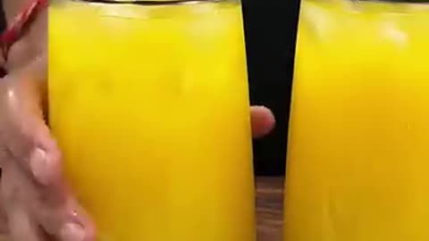 Refreshing Mango Frooti ASMR #shorts#rumble