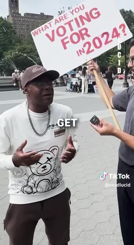 Not sure if he realizes that’s his money but he’s paying attention at least & not full of hate