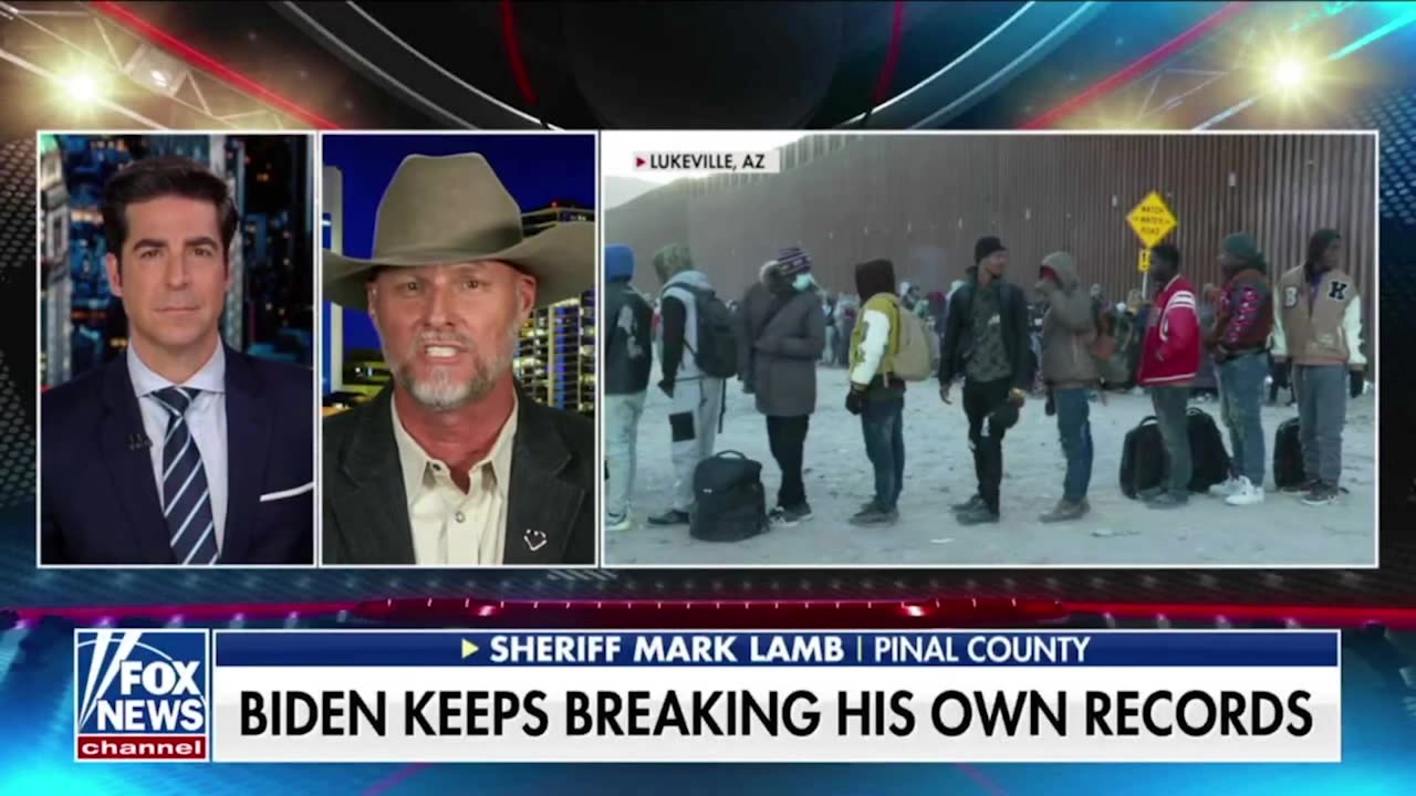 AZ Sheriff Mark Lamb: Some Migrants Getting $5,000 VISA Cards (12.7.23)