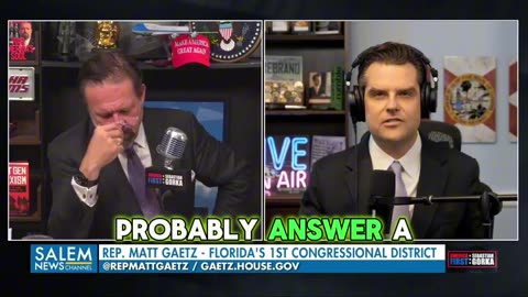 Gaetz, Gorka: Our Gov NOT Sufficiently Protecting Trump-Foreign/Domestic Assassination Teams ACTIVE