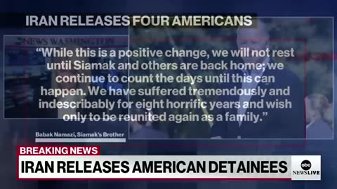 Release of American prisoners in Iran