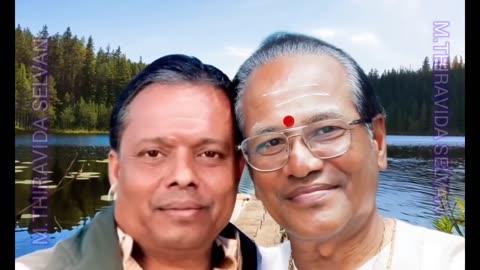 டிஎம்எஸ் ஐயா சீர்காழி ஐயாவிடம் பாடல் கற்றுக் கொண்டிருக்கிறது போல ஒரு காட்சி மதுரை கீதம் 1977