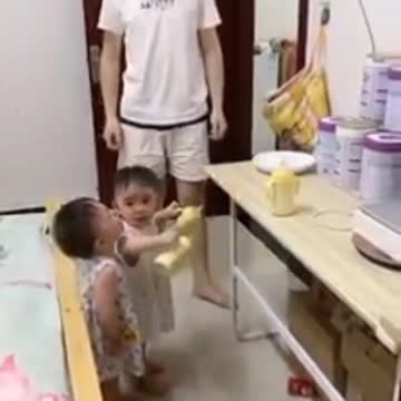 Dad of Triplets expects the immediate future to be no joke.