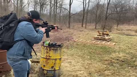 Running Some Drills With 22s