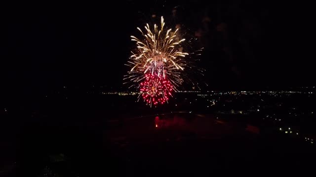 Fireworks on the 4th of July, 2020