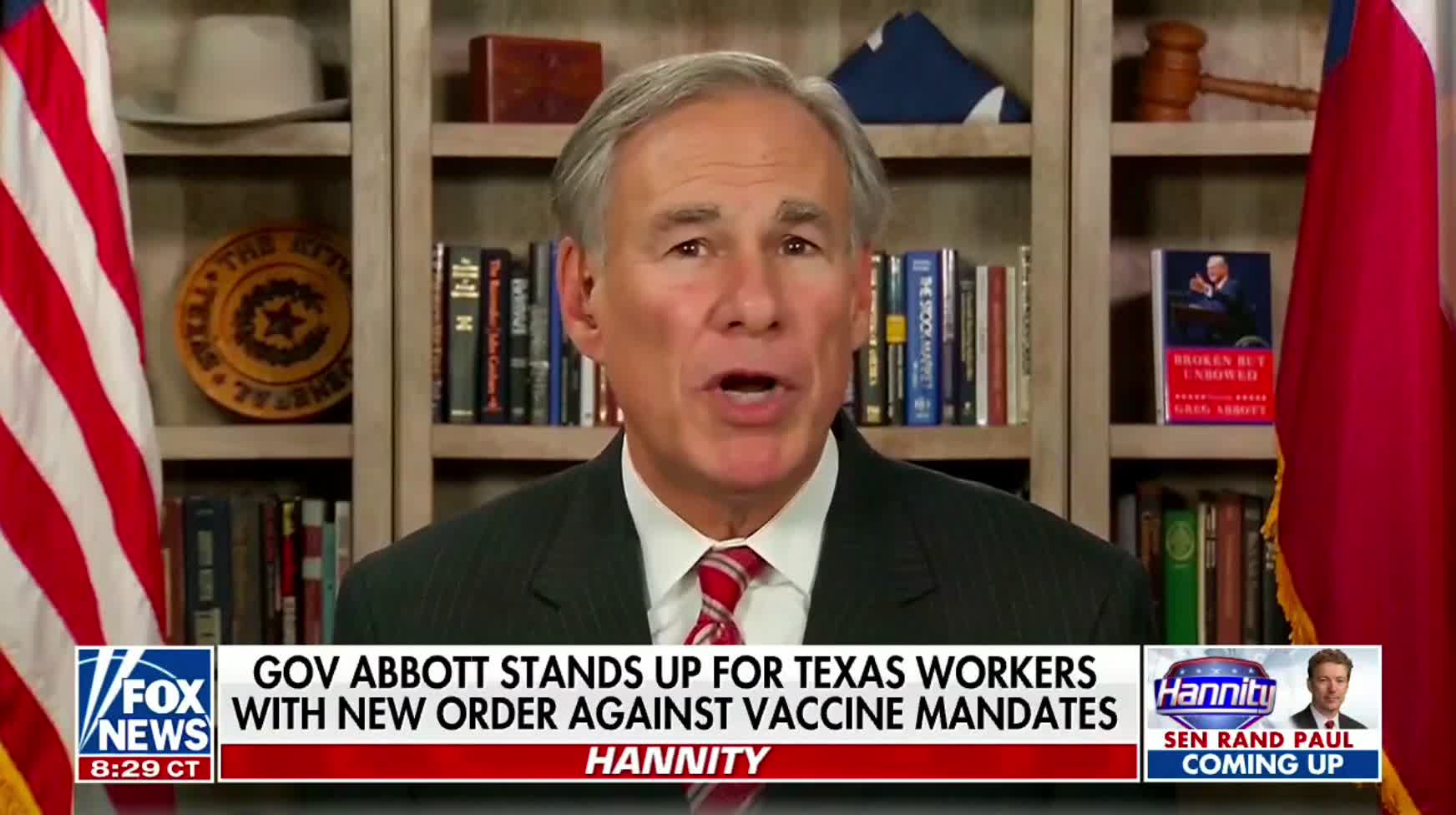 Texas Gov. Greg Abbott on going up against Beto O'Rourke in the run for governor