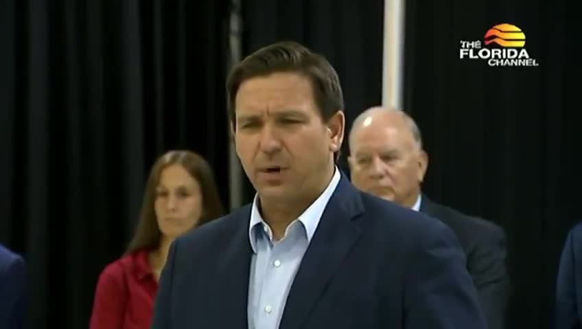 Gov. DeSantis comments on the White House's preoccupation with masks