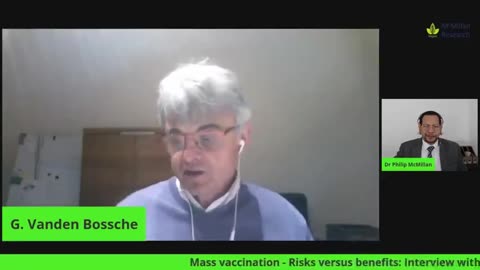 GAVI whistleblower Geert Vanden Bossche says mass vaccination during pandemic will be disaster