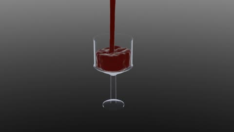 Blender Eevee Liquid Sim Test