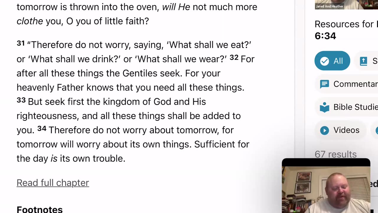 Trusting God Wholly, and Trusting God With All of Our Basic Needs (Matthew 6:19-34)