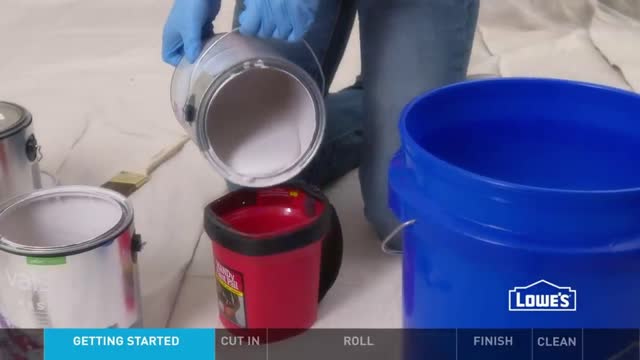 3.Note the order in which paint is applied and the precautions for using multiple gallons of paint