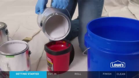 3.Note the order in which paint is applied and the precautions for using multiple gallons of paint