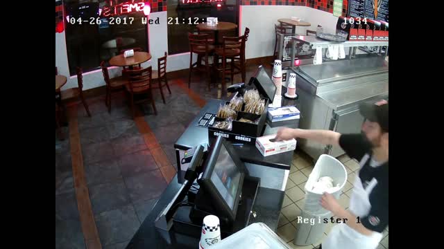 This Jimmy John's Employee Has Balls of Steel