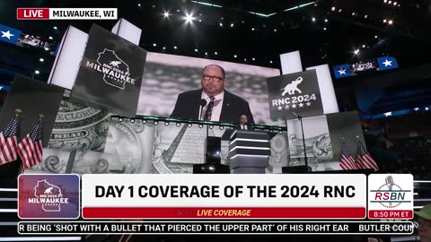WATCH: Robert Unanue Speaks at 2024 RNC in Milwaukee, WI - 7/15/2024