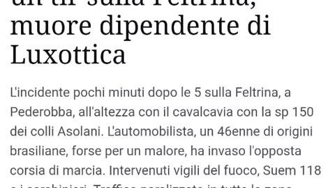 Quale oscura maledizione sarà scesa sulla Luxottica?