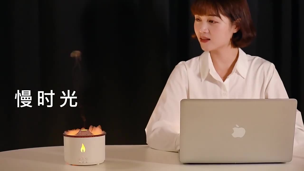 Volcano Humidifiers Night Light Fragrance