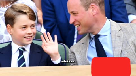 "Prince George Makes History with William's Bold Vision for His Future"