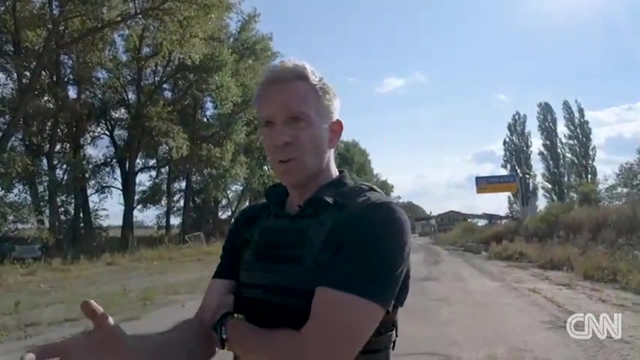 America's CNN is now operating at the Russia-Ukraine border.