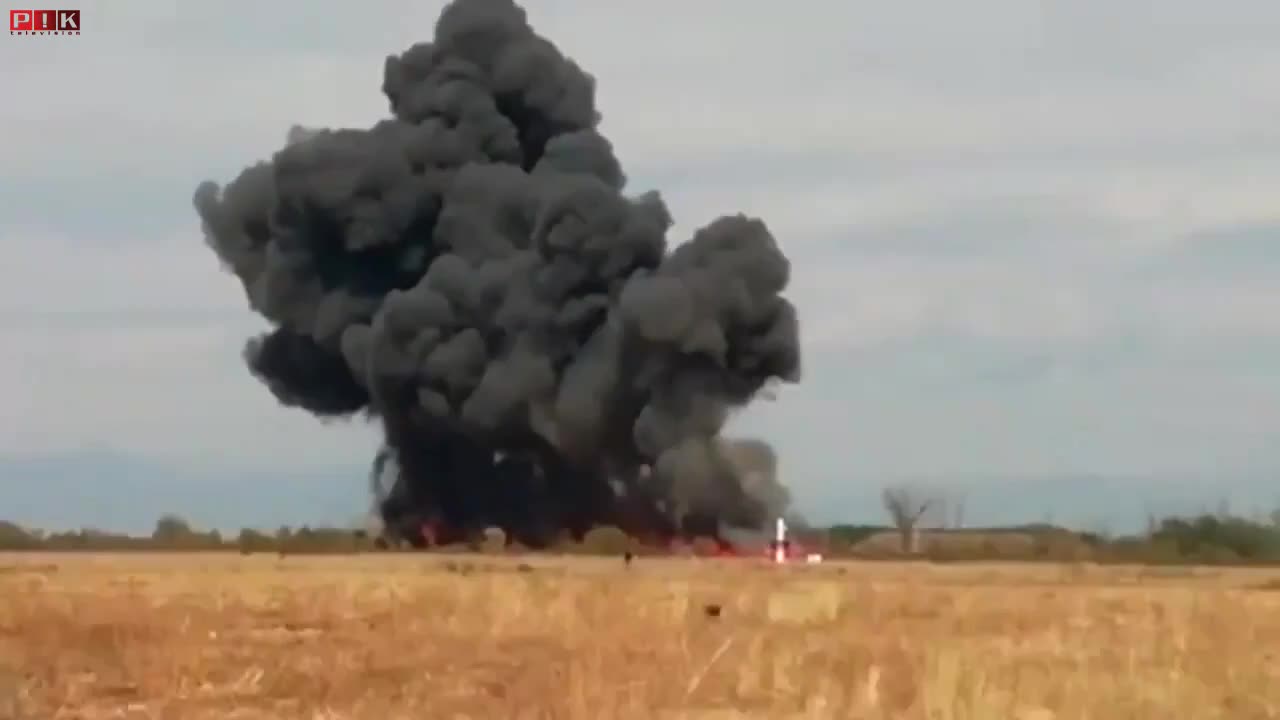 Plane Crash During Practice for Bulgaria Airshow