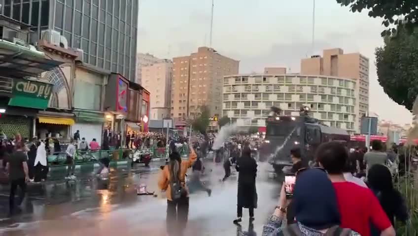 Iran protest against hijab