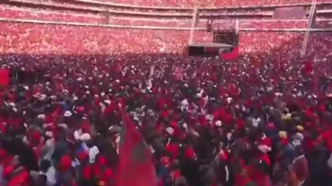 South Africa Commies Hold GIANT Rally Shouting 'Shoot the Boer, the Farmer, Shoot to Kill!!'