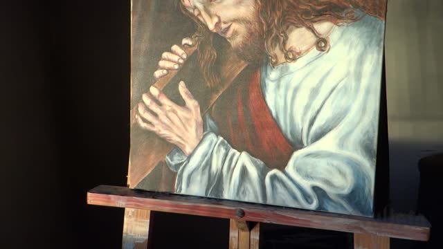 Pintura Jesus Cristo
