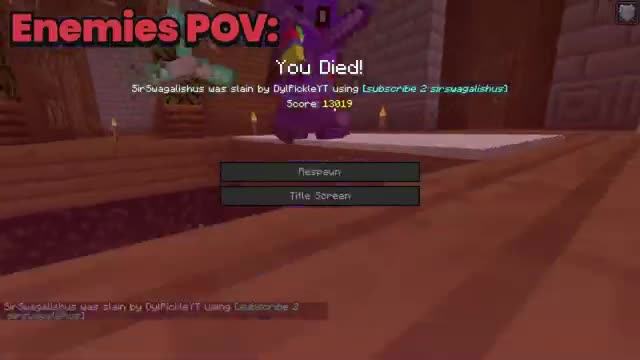 I kill my friend using creeper 😂😂