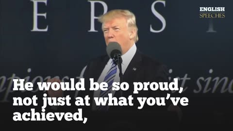 ENGLISH SPEECH _ DONALD TRUMP_ Never_ Ever Give Up (English Subtitles)(1080P_HD)